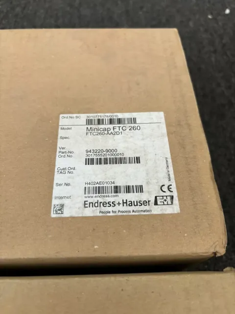 Endress+Hauser FTC260-AA2D1 Industrial Sensor product photo 3