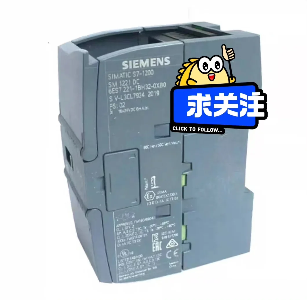 Siemens 6ES7 221-1BH32-0XB0 Industrial Automation Component — product photo 1 of 6