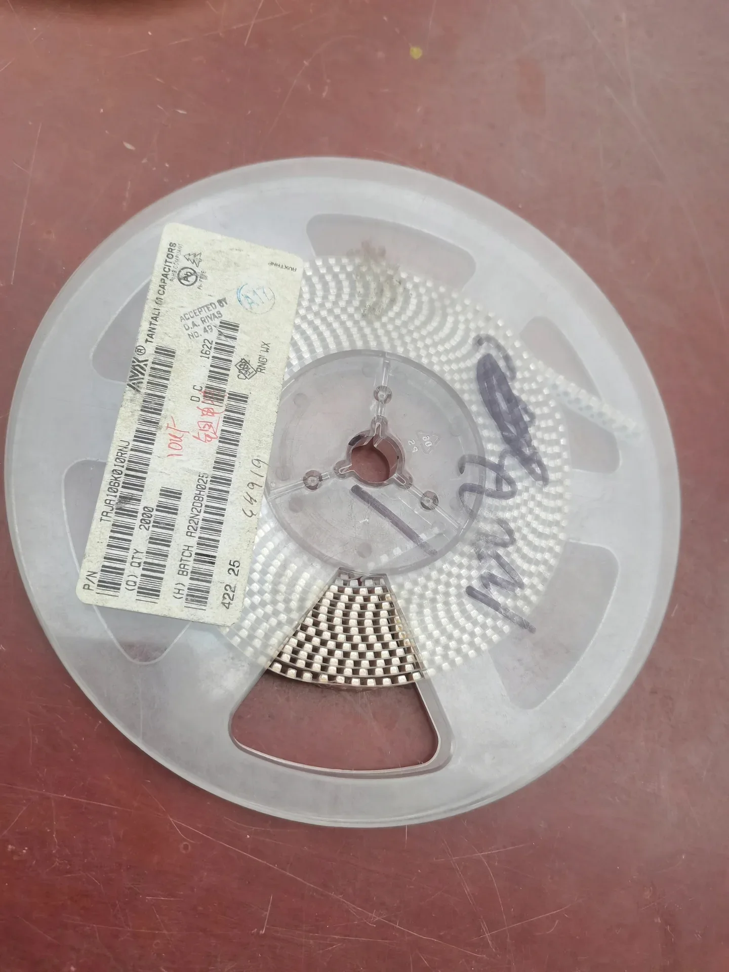 AVX TAJA108K010RNJ Industrial Automation Component product photo 1
