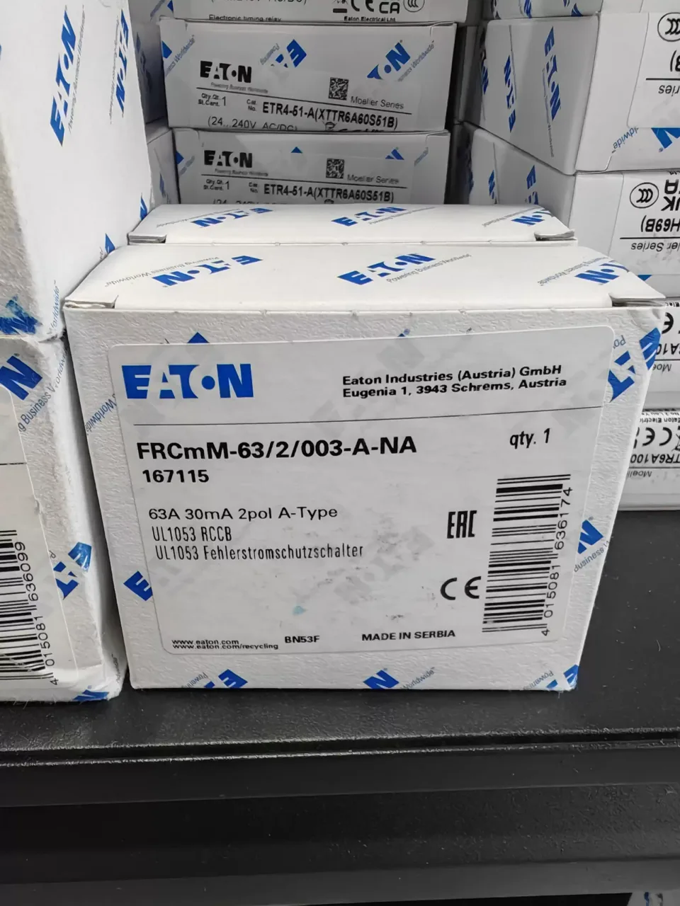 Eaton Moeller FRCMM-63/2/003-A-NA Industrial Automation Component product photo 1