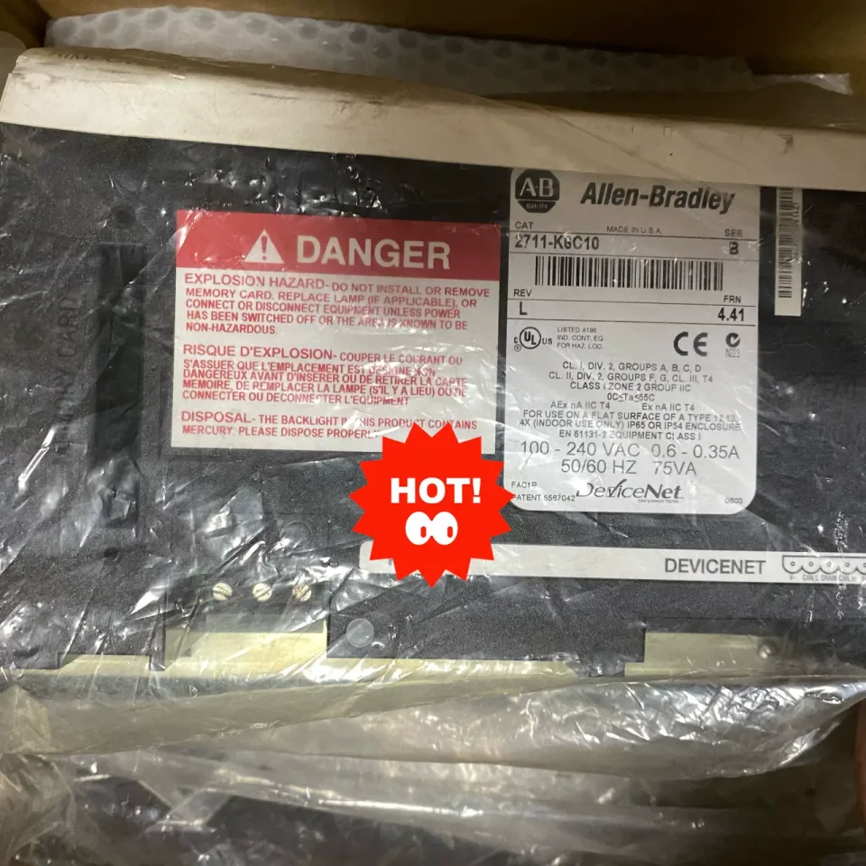 Allen-Bradley 2711-K6C10 Series B Rev L FRN 4.41 Industrial Automation Component product photo 1