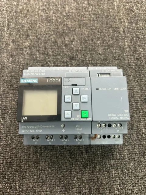 Siemens 6ED1052-1MD08-0BA0 + 6ED1055-1MB00-0BA2 PLC Module product photo 1