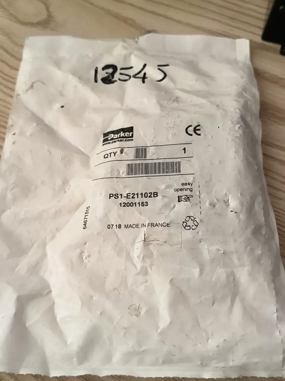 Parker PS1-E21102B Industrial Automation Component product photo 1