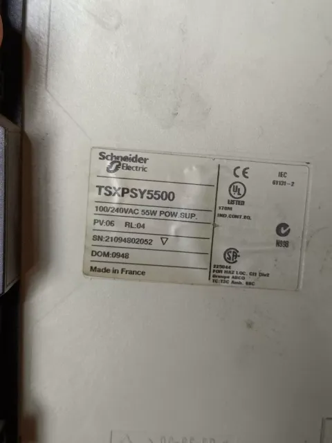 Schneider Electric TSXPSY5500 PLC Module product photo 2