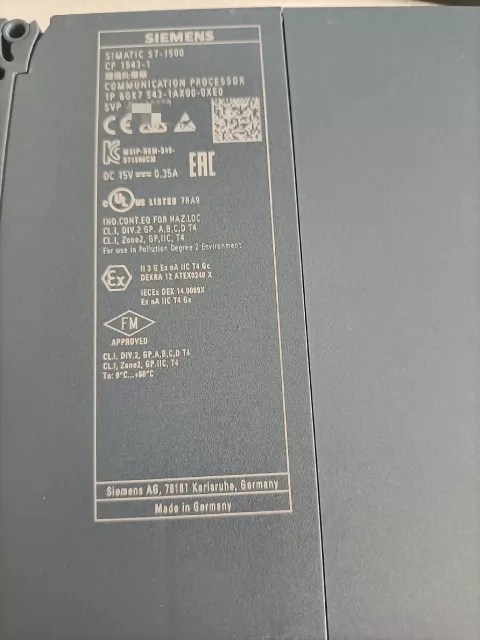 Siemens 6GK7 543-1AX00-0XE0 Industrial Automation Component — product photo 2 of 14