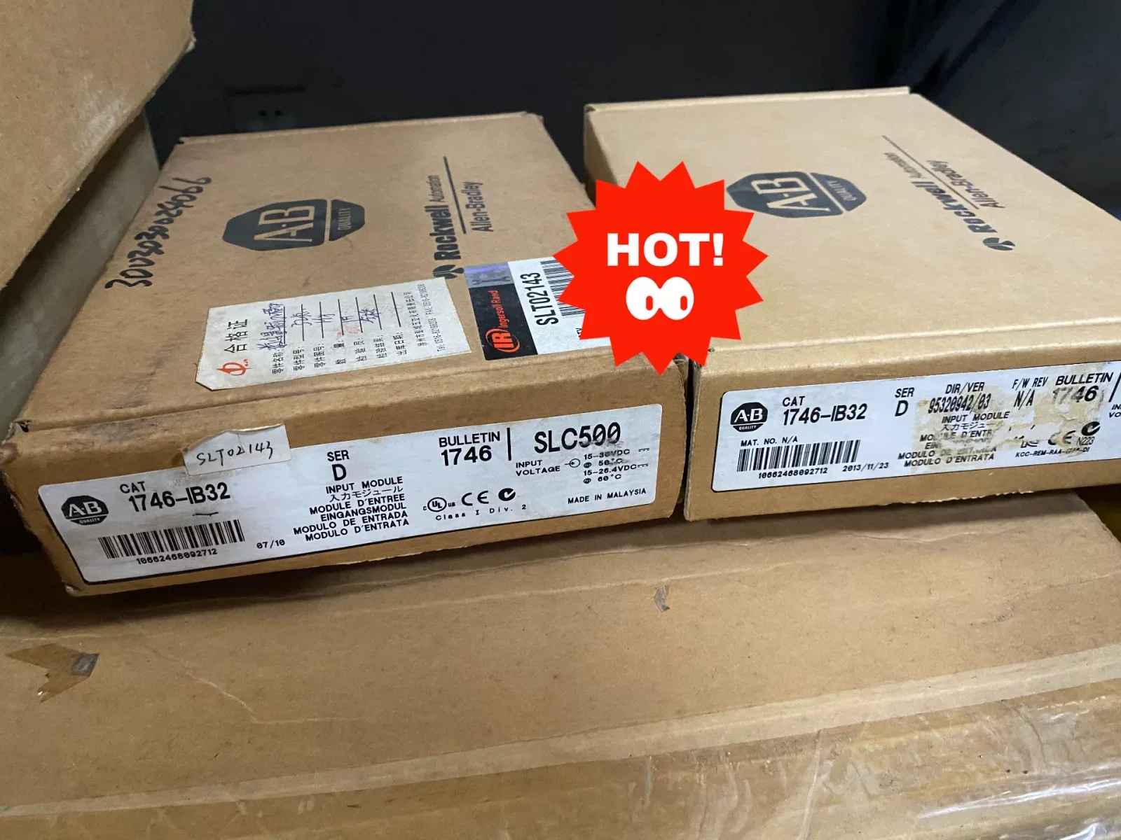 Allen-Bradley / Rockwell Automation 1746-IB32; 1746-IM16 Industrial Automation Component product photo 1