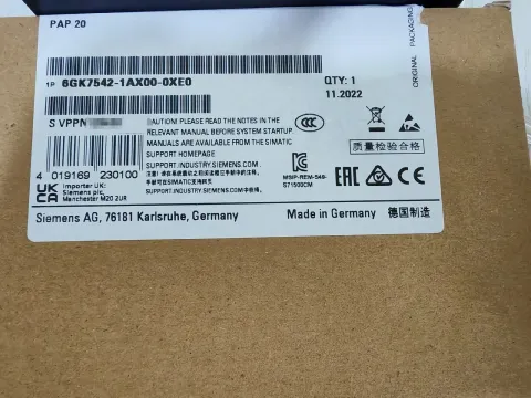 Siemens 6GK7542-1AX00-0XE0 Industrial Automation Component product photo 1