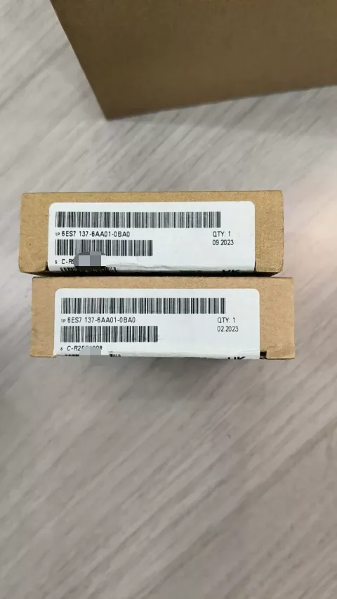 Siemens 6ES7 137-6AA01-0BA0 Industrial Automation Component product photo 1