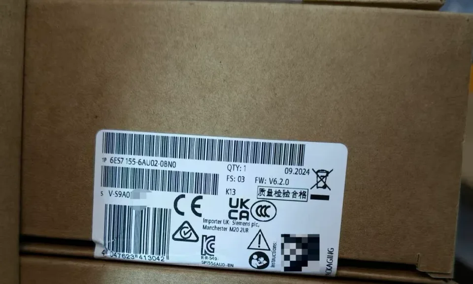 Siemens 6ES7 155-6AU02-0BN0 Industrial Automation Component product photo 1