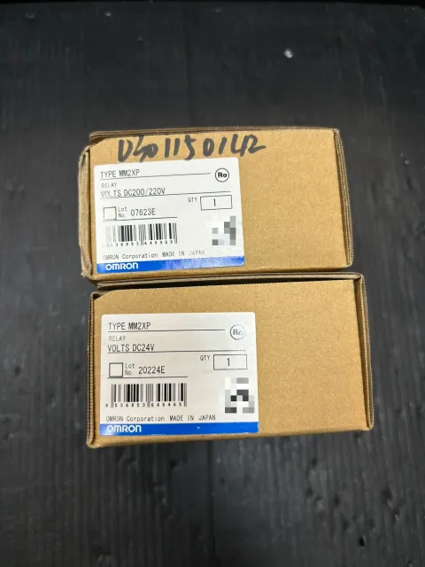 OMRON MM2XP DC24V; MM2XP DC200/220V Industrial Relay product photo 1