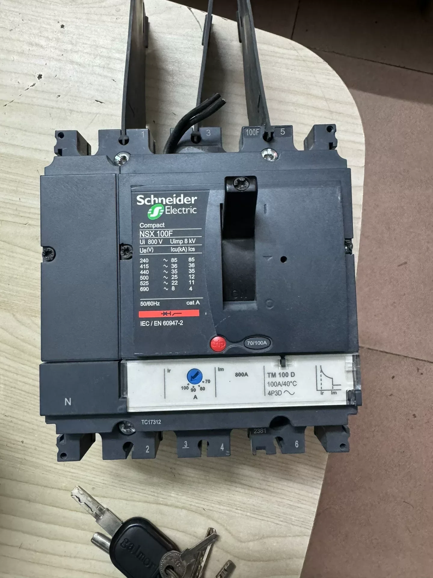 Schneider Electric NSX100F Industrial Automation Component product photo 1