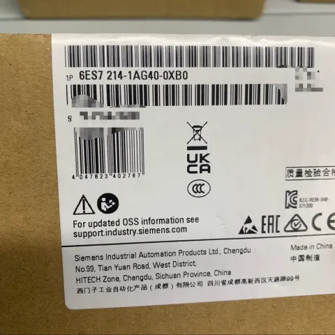 Siemens 6ES7 214-1AG40-0XB0 PLC Module — product photo 7 of 19