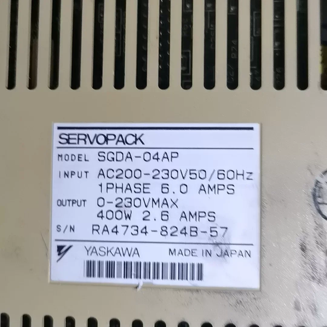 Yaskawa SGDA-04AP Motor & Drive Component product photo 1