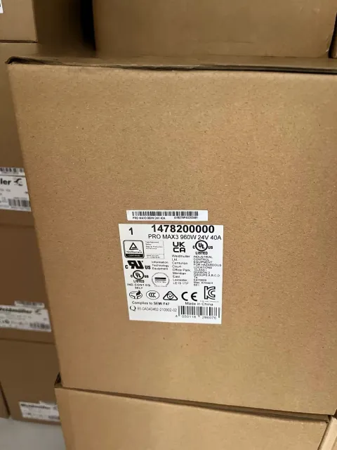 Weidmüller 1469510000 / PRO ECO 480W 24V 20A Power Electronics Module product photo 4