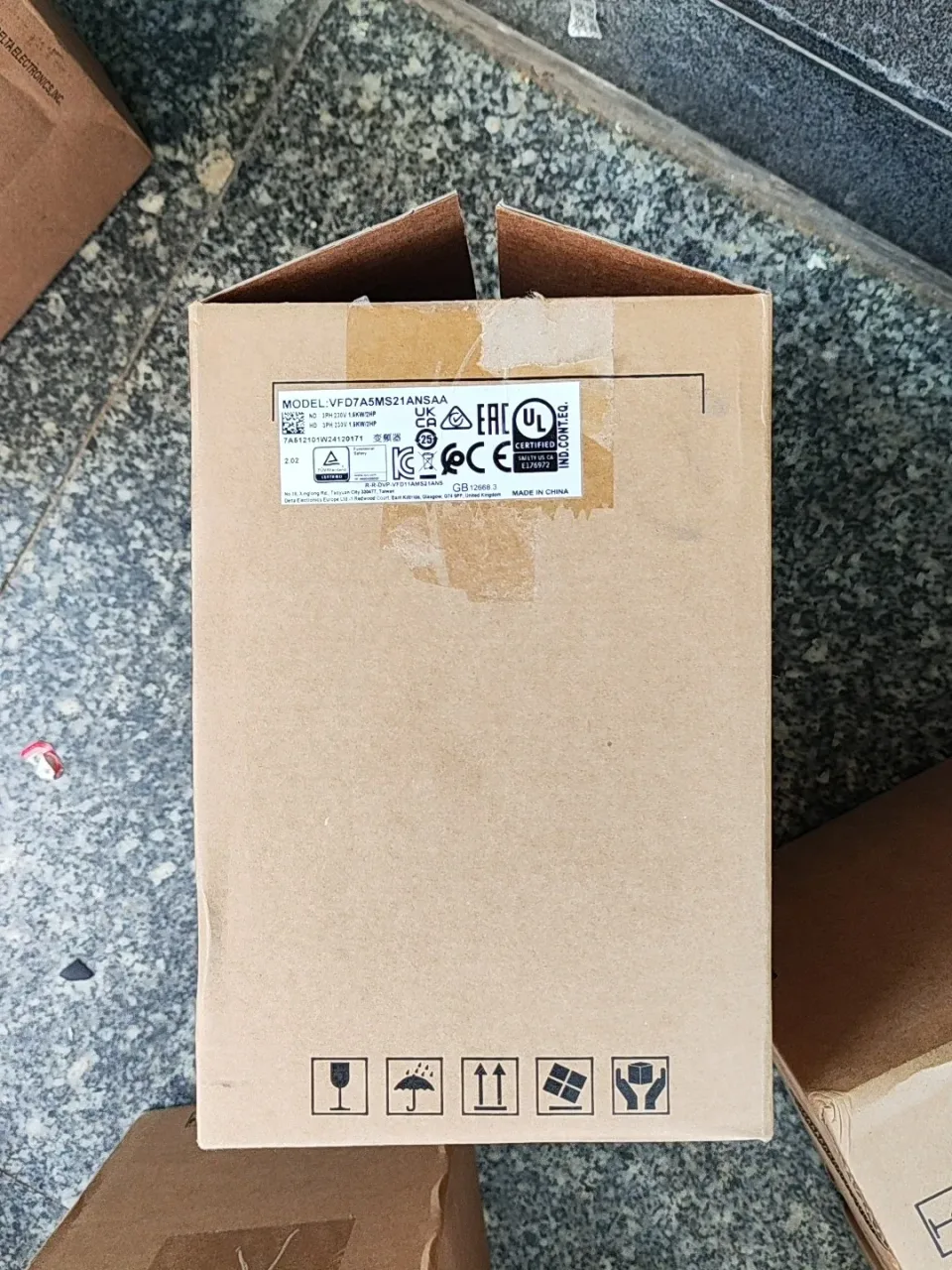 Delta VFD7A5MS21ANSAA Motor & Drive Component product photo 1