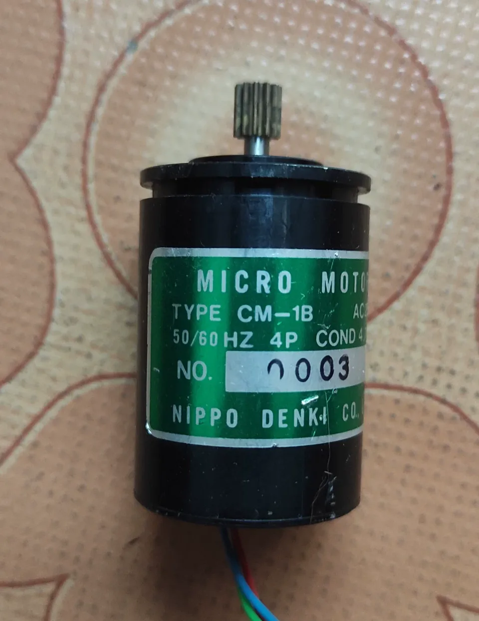 Nippo Denki CM-1B Motor & Drive Component product photo 1