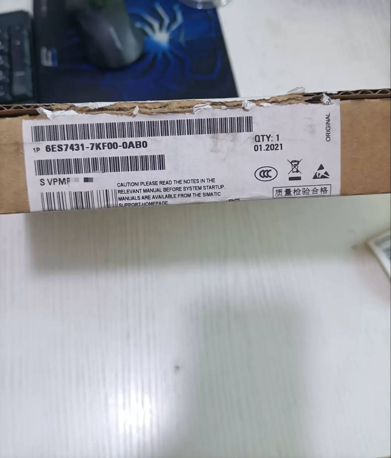Siemens 6ES7 431-7KF00-0AB0 Industrial Automation Component product photo 1