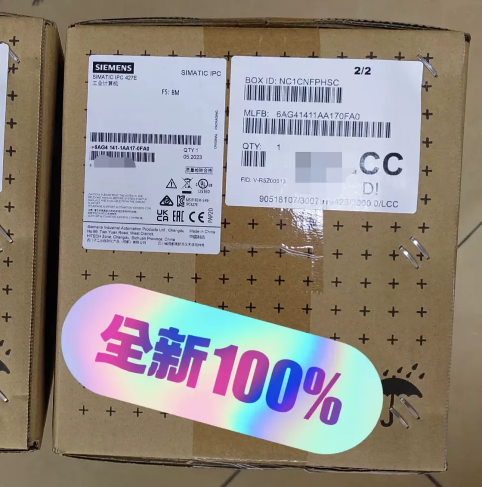 Siemens 6AG4141-1AA17-0FA0 Industrial Automation Component product photo 1