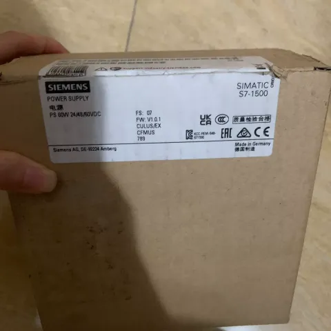 Siemens 6ES7505-0RA00-0AB0 Power Electronics Module — product photo 2 of 14