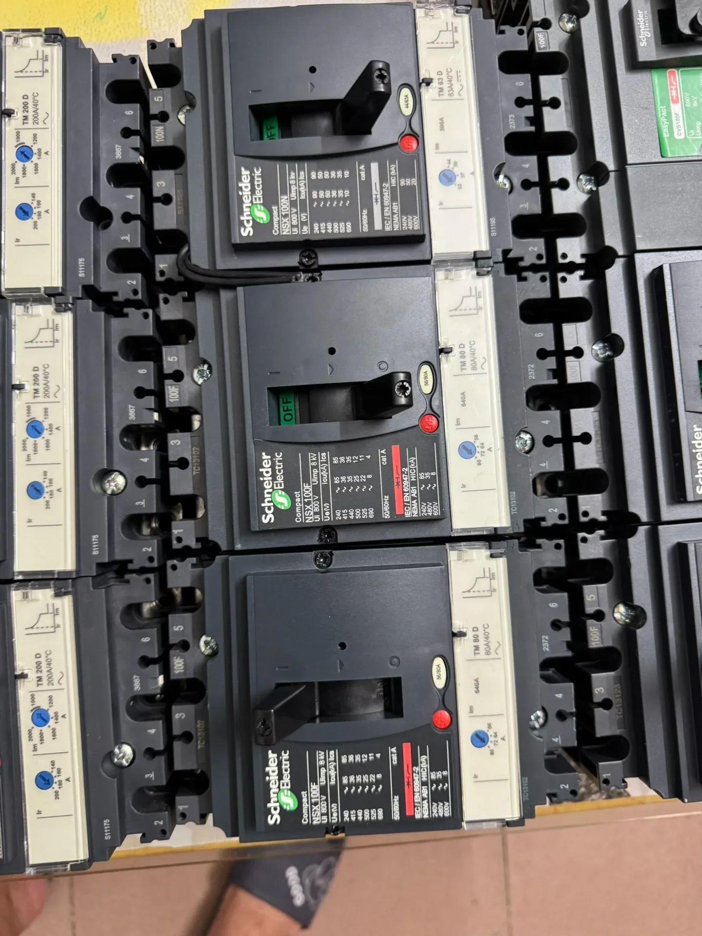 Schneider Electric NSX250N / NSX100F Industrial Automation Component product photo 1