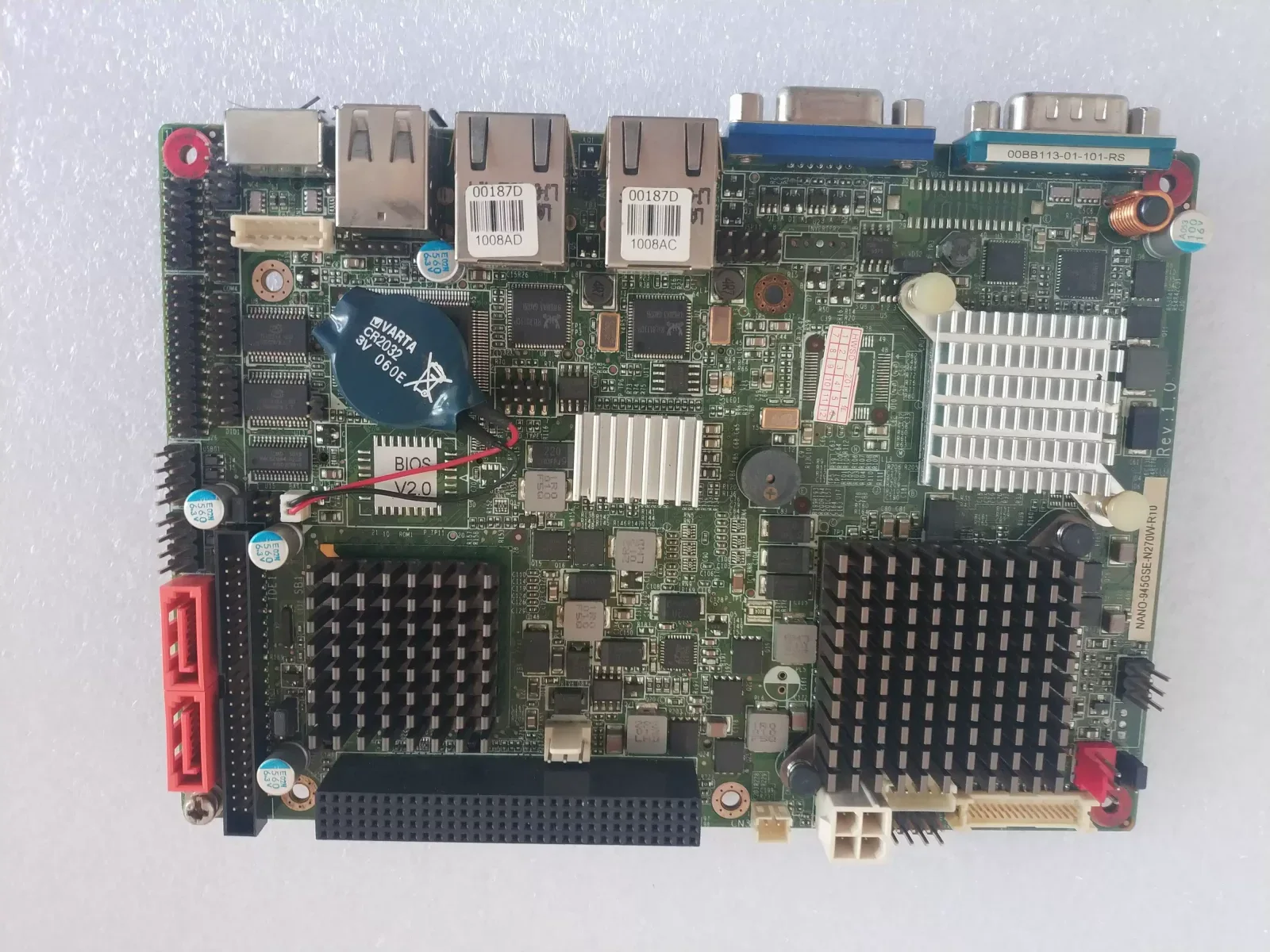 IEI NANO-945GSE2-N270W-R10 Industrial Control Board product photo 1