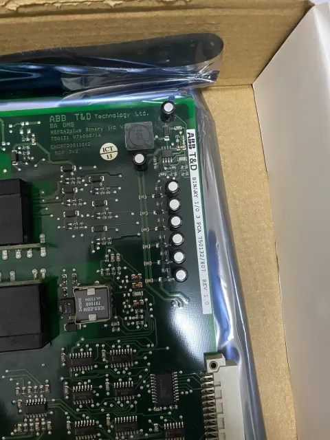 White Label ABB REF542plus Binary I/O 3 PCA / 750132-807 Rev 1.0 Industrial Control Board product photo 2