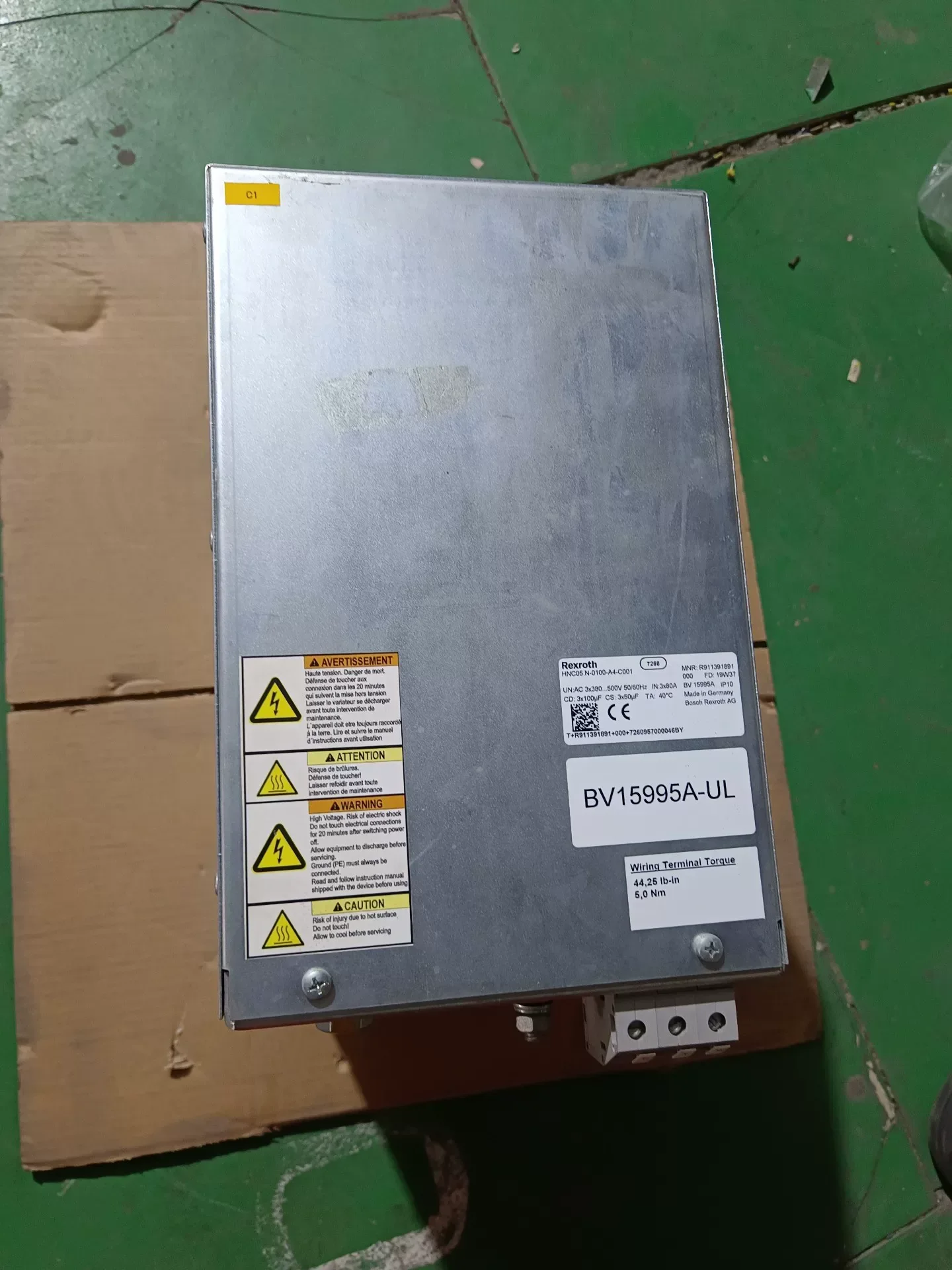 Bosch Rexroth R911391891 Power Electronics Module product photo 1