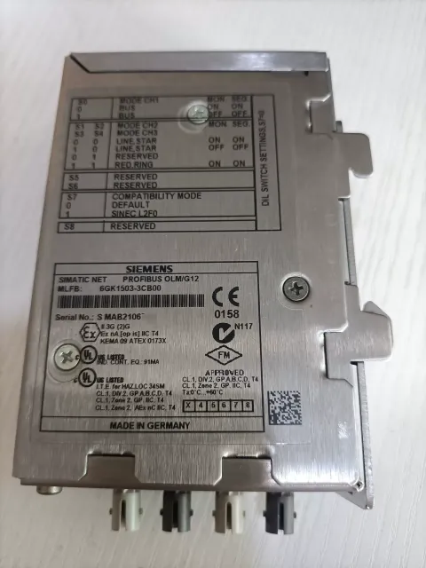 Siemens 6GK1503-3CB00 Industrial Automation Component — product photo 2 of 9