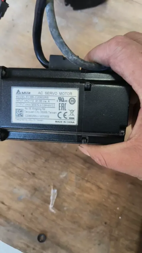 Delta ECMA-C20602RS Motor & Drive Component product photo 1