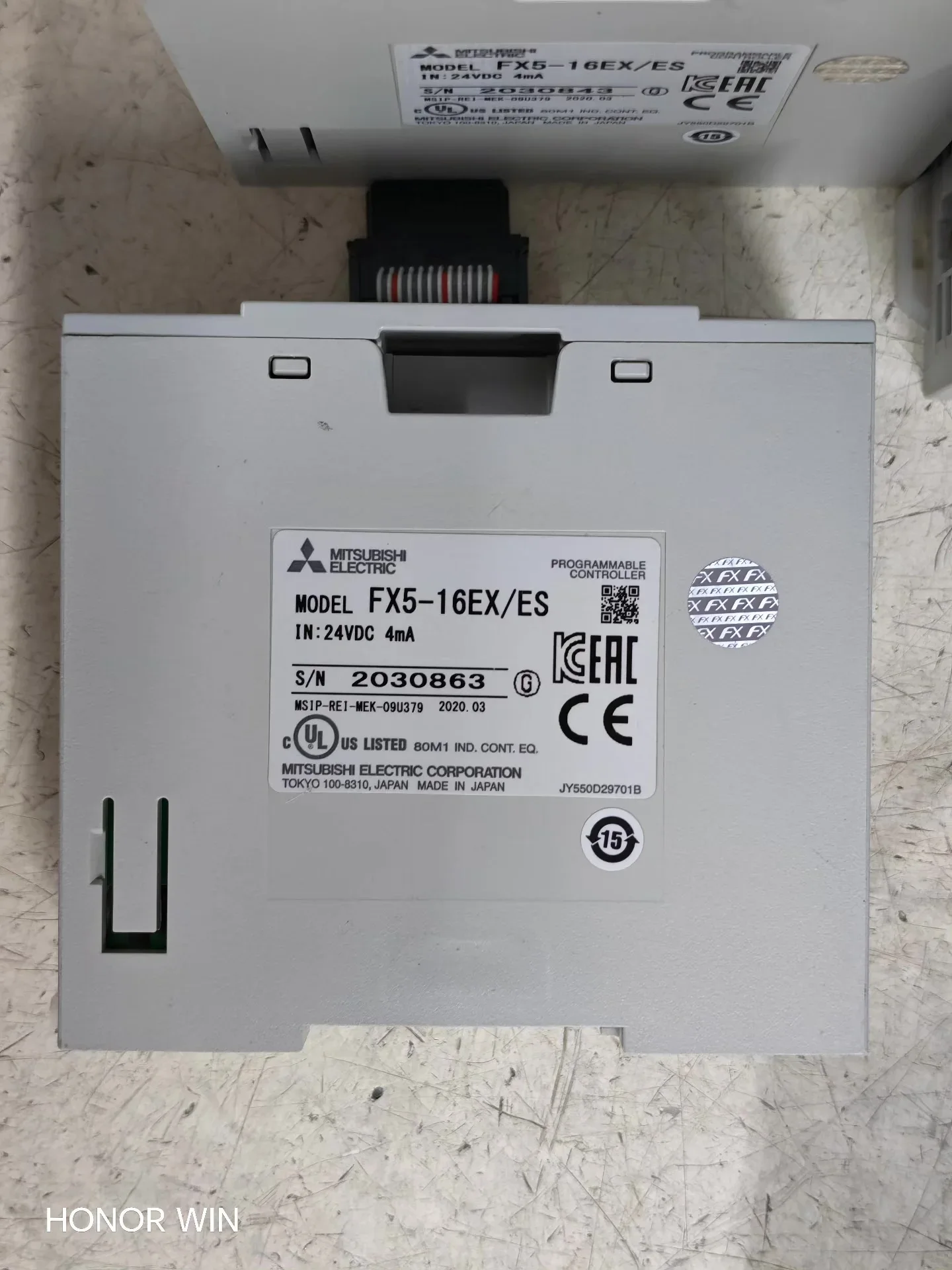 Mitsubishi Electric FX5-16EX/ES PLC Module — product photo 1 of 9