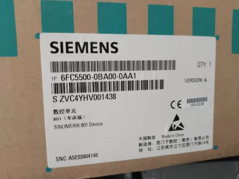 Siemens 6FC5500-0BA00-0AA1 Industrial Control Board product photo 1