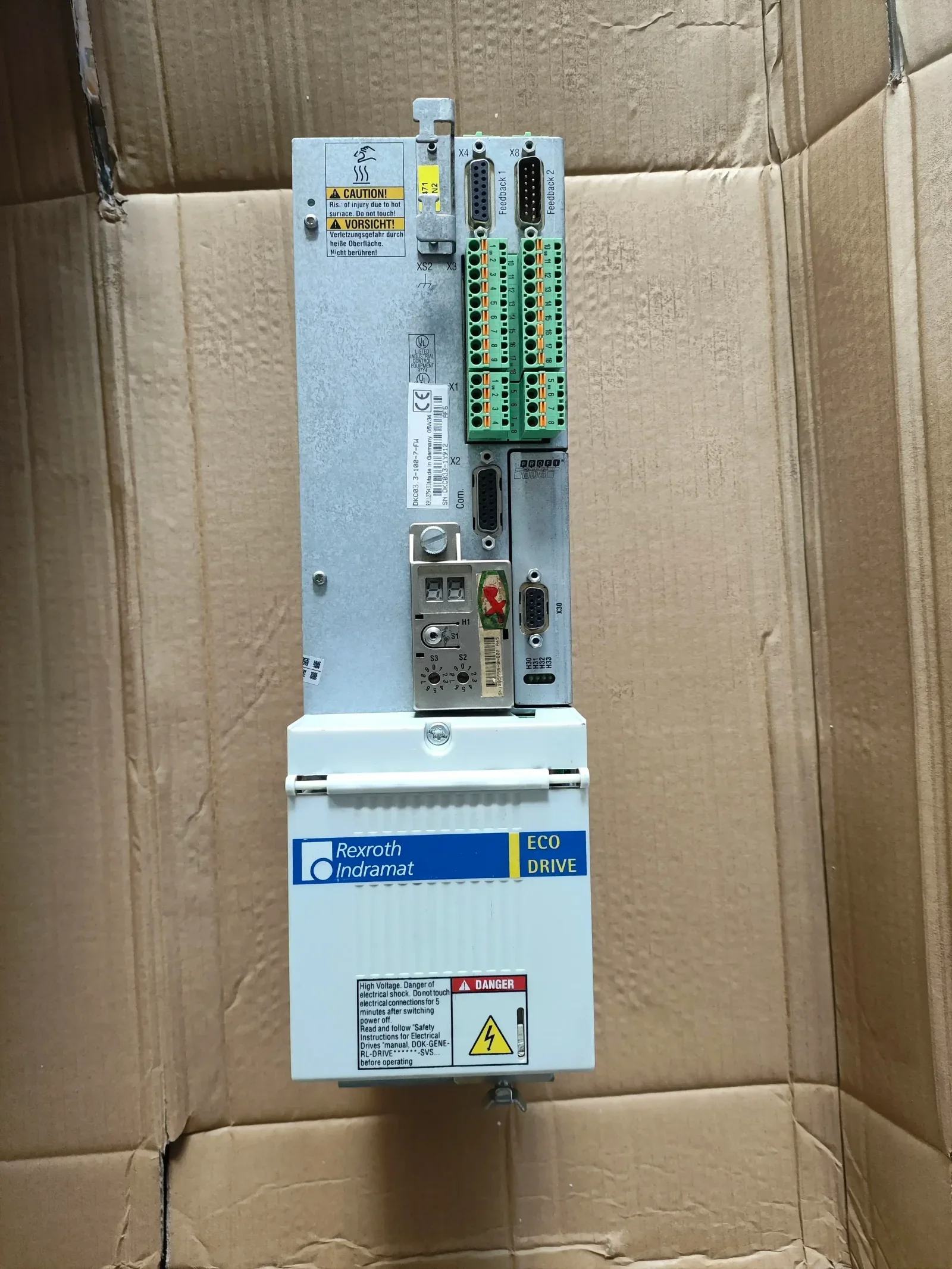 Bosch Rexroth / Indramat DKC03.3-100-7-FW Motor & Drive Component product photo 1