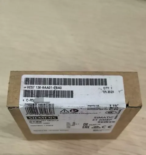 Siemens 6ES7138-6AA01-0BA0 Industrial Automation Component product photo 1