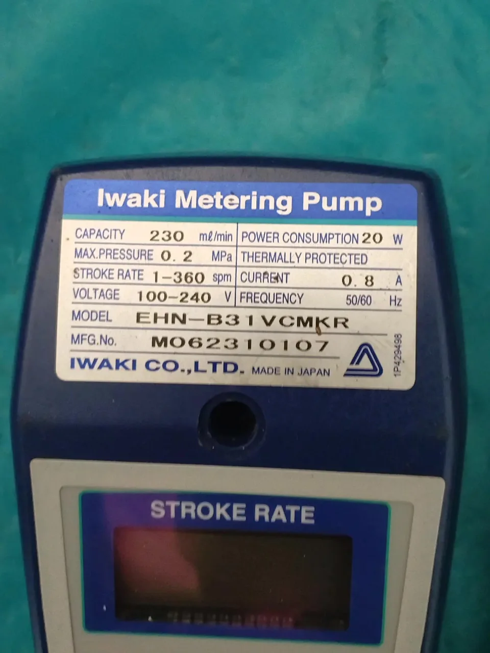 IWAKI EHN-B31VCMKR Industrial Automation Component product photo 1