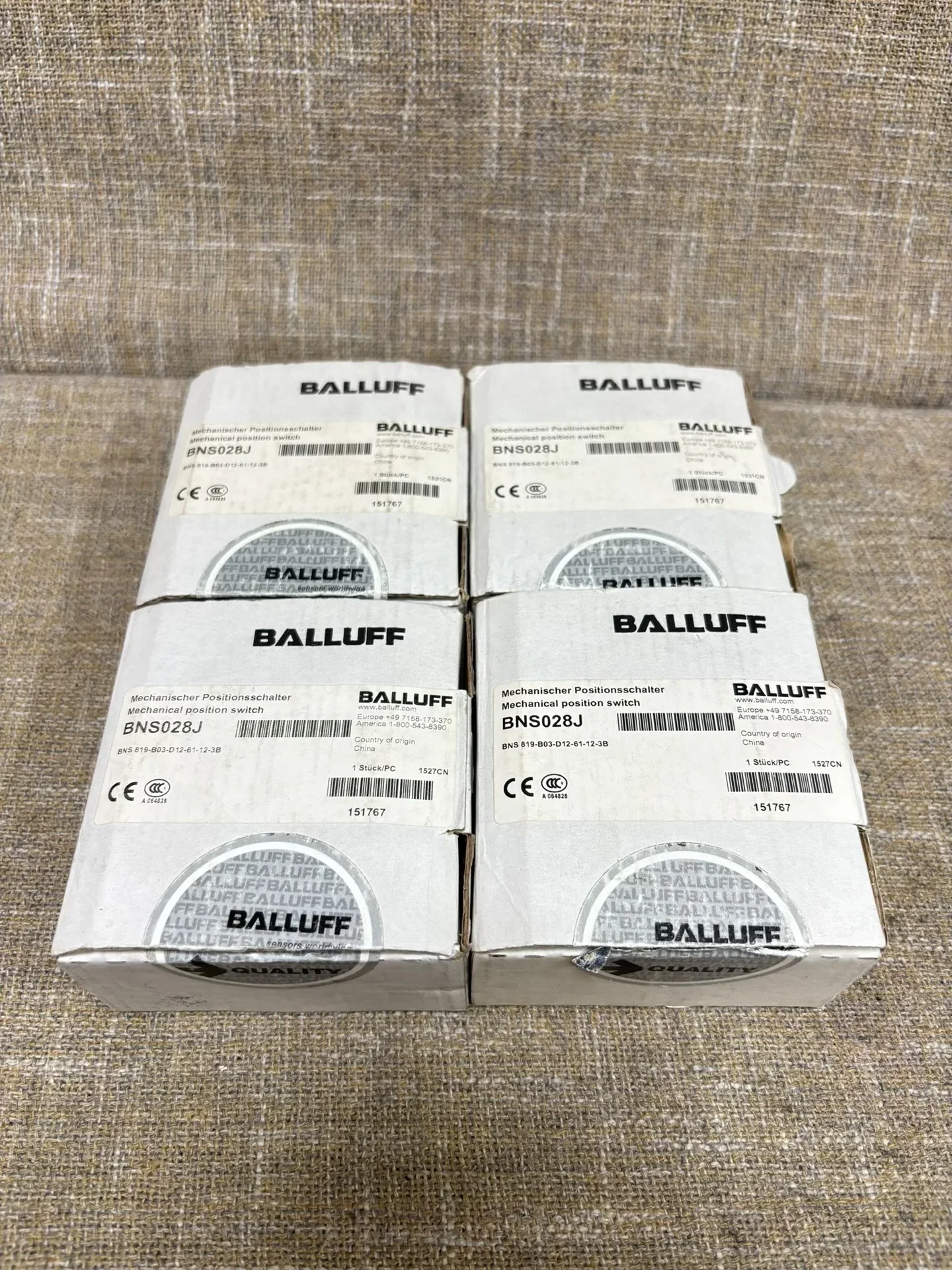 Balluff BNS 819-B03-D12-61-12-3B Industrial Sensor product photo 1
