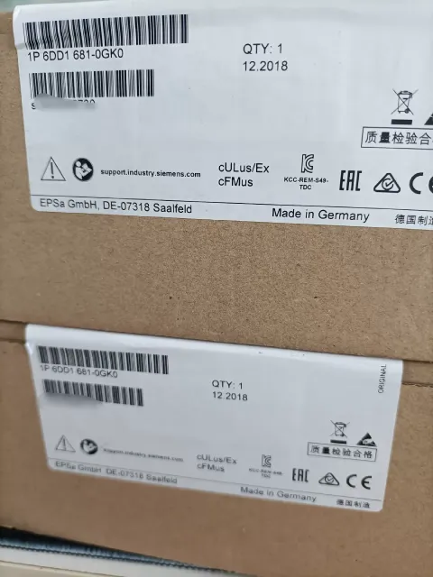 Siemens 6DD1681-0GK0 Industrial Automation Component product photo 1