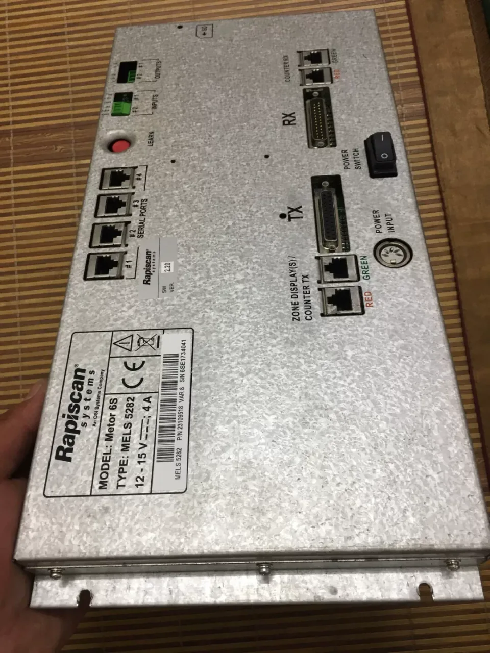 Rapiscan Systems Metor 6S / MELS 5282 / P/N 23109518 VAR 8 Industrial Control Board product photo 1