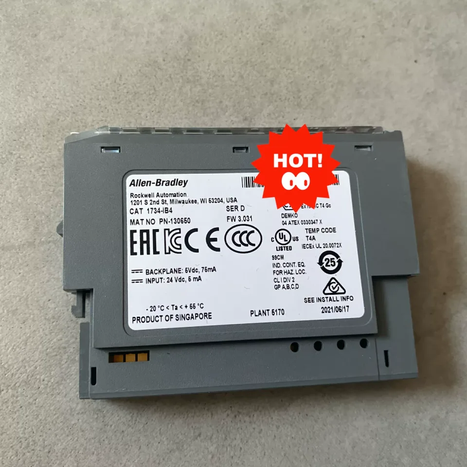Unbranded Industrial 1734-IB4 PLC Module product photo 1