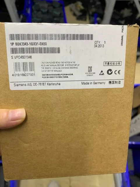 Siemens 6GK7343-1GX31-0XE0 PLC Module — product photo 2 of 18