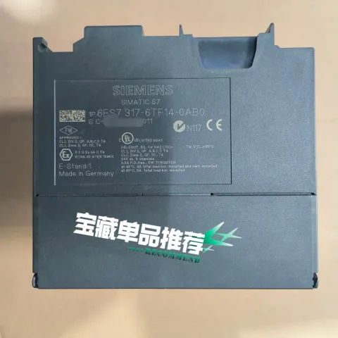 Siemens 6ES7317-6TF14-0AB0 PLC Module product photo 1