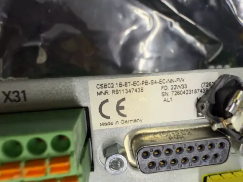Bosch Rexroth CSB02.1B-ET-EC-PB-S4-EC-NN-FW Motor & Drive Component product photo 2