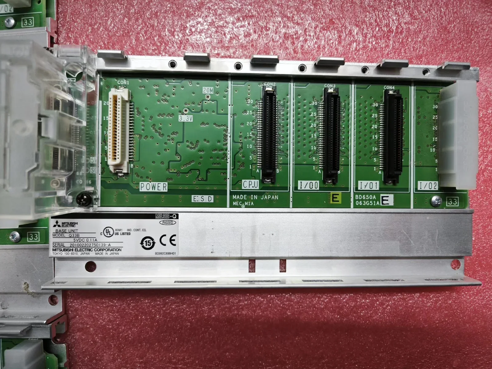 Mitsubishi Electric Q33B PLC Module product photo 1