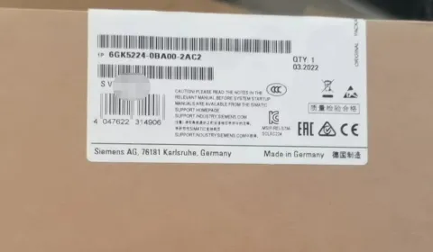 Siemens 6GK5224-0BA00-2AC2 Industrial Sensor product photo 1