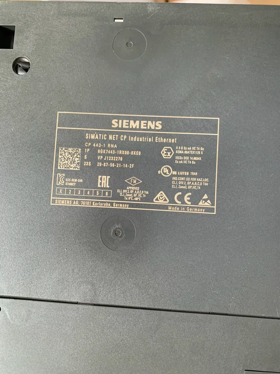 Siemens 6GK7443-1RX00-0XE0 Industrial Automation Component product photo 1