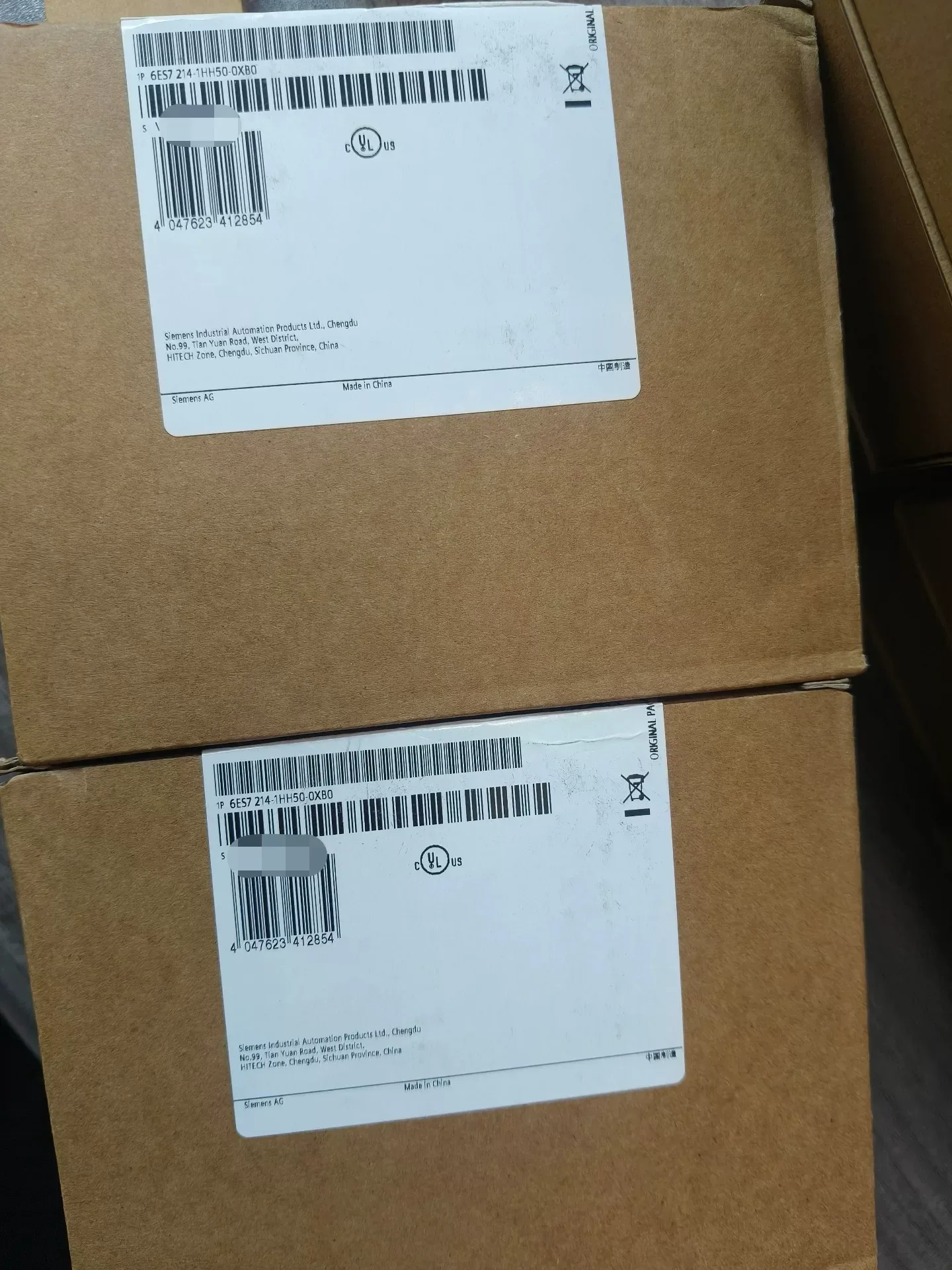 Siemens 6ES7 214-1AH50-0XB0 Industrial Automation Component product photo 1