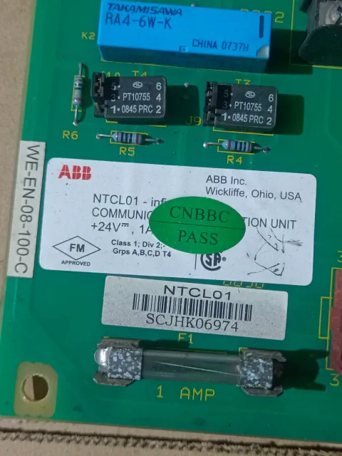 ABB NTCL01 / 6636997L1 Industrial Automation Component product photo 4