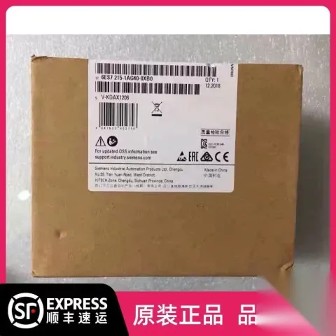 Siemens 6ES7 215-1AG40-0XB0 PLC Module product photo 1