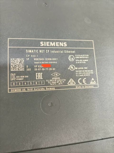 Siemens 6GK7443-1EX30-0XE1 Industrial Automation Component — product photo 3 of 7