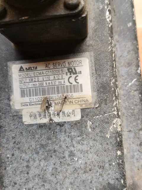 Delta ECMA-C11020FS; ECMA-C11020ES; ECMA-C11020AS Motor & Drive Component product photo 5