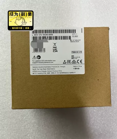 Siemens 6ES7215-1BG40-0XB0 Industrial Automation Component product photo 1